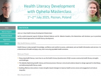 Warsztaty Health Literacy Development with Ophelia Masterclass